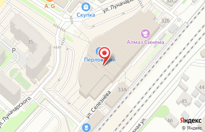 Пиццерия Мама Эмма на улице Селезнёва на карте