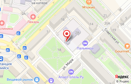 Детский сад компенсирующего типа №22 Солнышко на карте