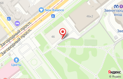 Ремонт Apple метро ЗВЕНИГОРОДСКАЯ на карте