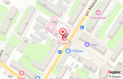 Покровский на улице Максима Горького на карте