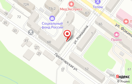 Торговая компания Базис в Советском районе на карте