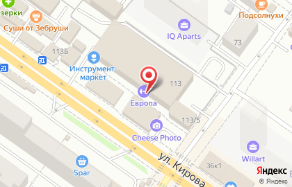 Агентство недвижимости Жилфонд на улице Кирова, 113 на карте