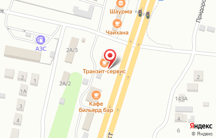 Продовольственный киоск на Омской улице на карте