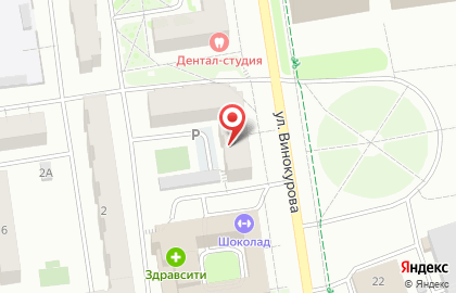 Супермаркет Seven на улице Винокурова, 8 в Новочебоксарске на карте