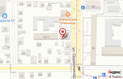 Бланки в Омске на карте