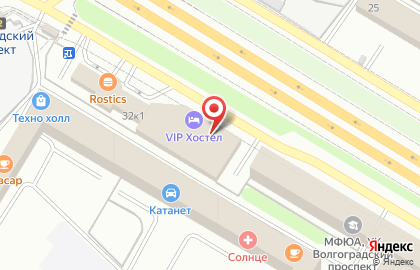 Автопилот на Волгоградском проспекте на карте