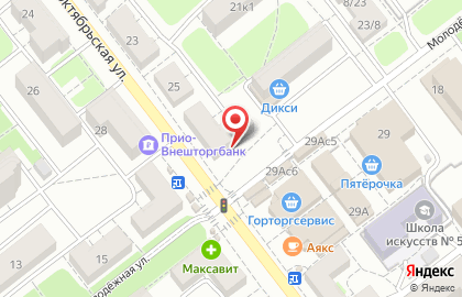 Парикмахерская Анна в Московском округе на карте