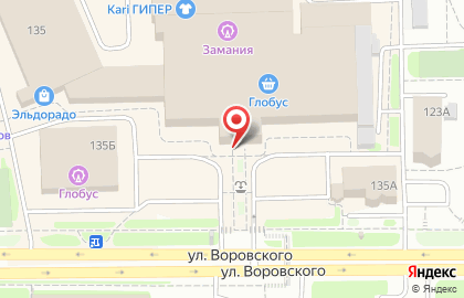 Компания по продаже радар-детекторов, видеорегистраторов и навигаторов Автоцифра на улице Воровского на карте