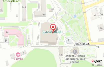 Эдем на Лесной на карте