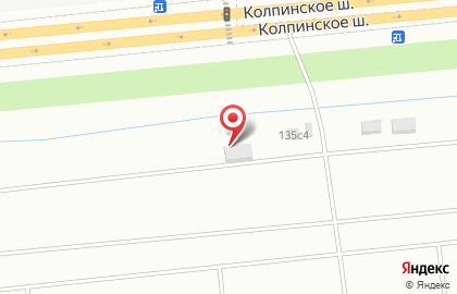 Паллетный провайдер RCC на Колпинском шоссе на карте