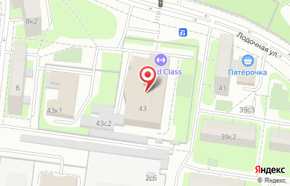 Фитнес-клуб World Class LITE Лодочная на станции метро Сходненская на карте