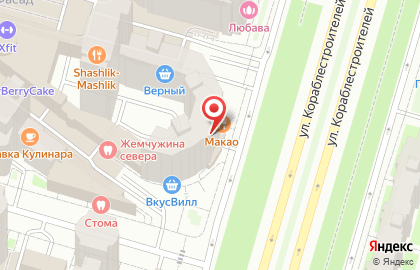 ЦВЕТОПТТОРГ на улице Кораблестроителей на карте