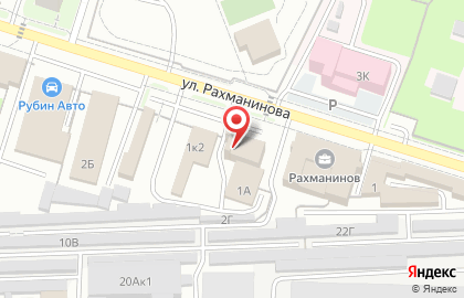ОАО Банкомат, Поволжский банк Сбербанка России на улице Рахманинова на карте