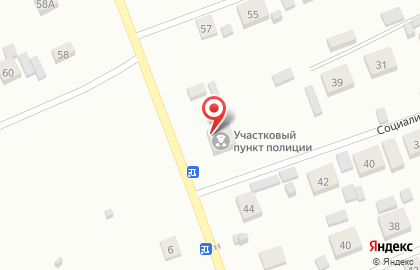 Магазин продуктов Визит на Магистралиной улице на карте