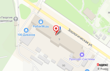 ТеРеМоК в Верх-Исетском районе на карте
