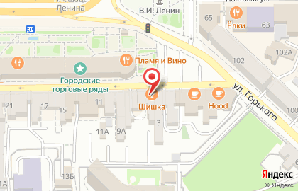 Ресторан БУРГЕР ДРАЙВ на Краснорядской улице на карте