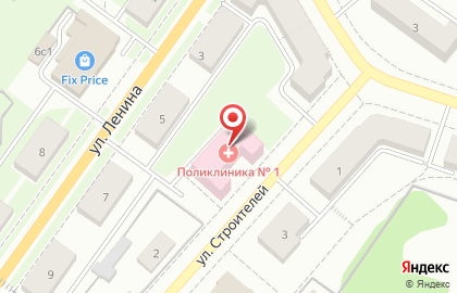 Поликлиника №1 в Екатеринбурге на карте