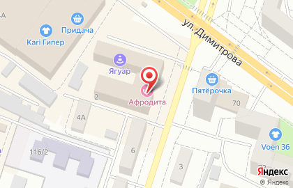Тера на улице Ленинградской на карте