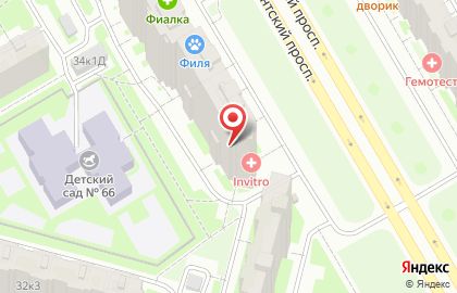 Фото Копицентр Лист на Комендантском проспекте на карте
