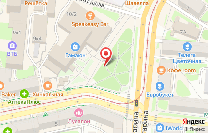 Сити-форматы от Север на проспекте Гагарина на карте
