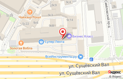 Школа музмейкеров на улице Сущёвский Вал на карте