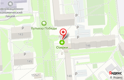 Магазин фруктов на площади Карла Маркса на карте