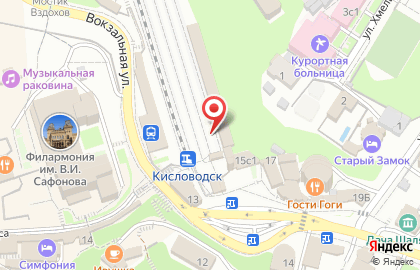 Автомат по продаже холодных напитков на Вокзальной улице на карте