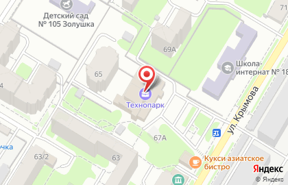 Компания Кирстрой в Ленинском районе на карте