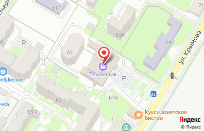 Юридическая компания Темис в Ленинском районе на карте