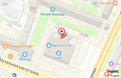 Ателье Марго на Площади Гарина-Михайловского на карте