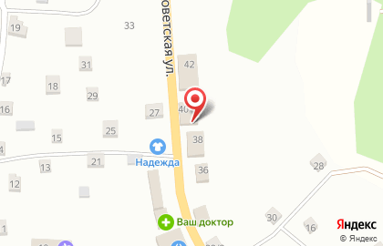 Магазин Детская планета на Советской улице на карте