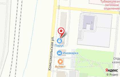 Магазин товаров для рыбалки и туризма Парус на карте