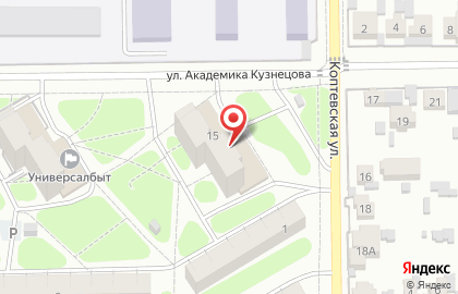 Магазин Подворье в Красноглинском районе на карте
