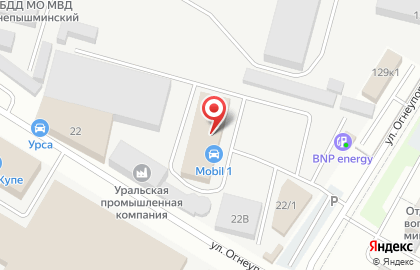 Служба заказа автобусов Автобус66 на улице Огнеупорщиков на карте