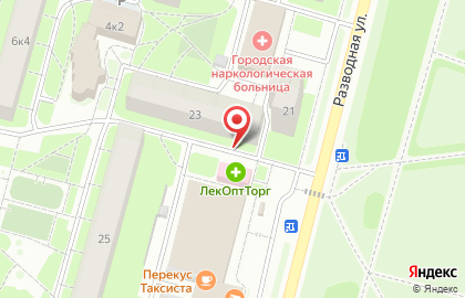 Аптека ЛекОптТорг в Санкт-Петербурге на карте