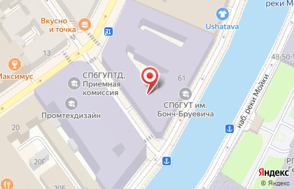 Максимус на карте