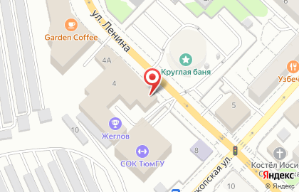 Караоке-клуб Артишок на улице Ленина на карте