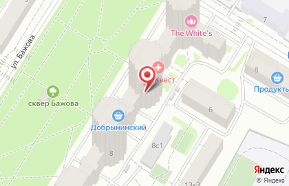 Доминика на Улице Сергея Эйзенштейна на карте