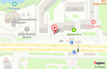 Продуктовый магазин в Ростове-на-Дону на карте