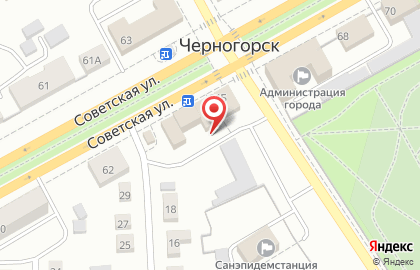 СГА на Советской улице на карте