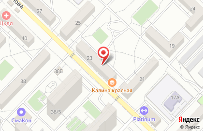Краснооктябрьская местная организация Всероссийское общество слепых на карте