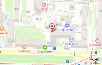 Почта Банк в Томске на карте