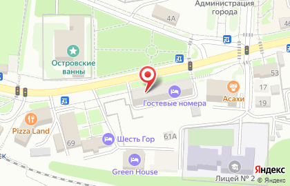 Коммерческий банк Центр-инвест в Железноводске на карте