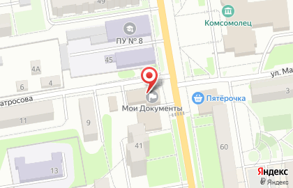 Центр предоставления государственных и муниципальных услуг Мои Документы на улице Гагарина на карте