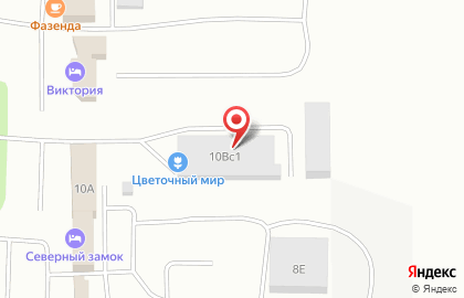 Магазин Цветочный мир на Лямбирском шоссе на карте