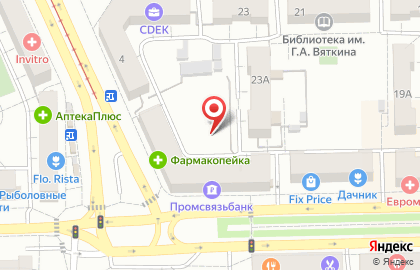 Flash на улице Мира на карте
