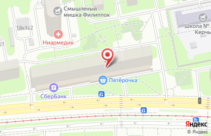 Сеть мужских парикмахерских Черная Кость на улице Героев Панфиловцев на карте