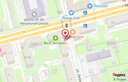 Аптека Сияние в Твери на карте