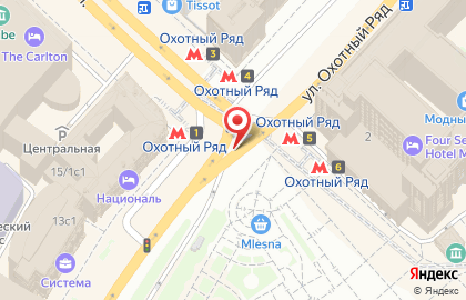 Магазин корейских товаров Mumuso на Манежной улице на карте