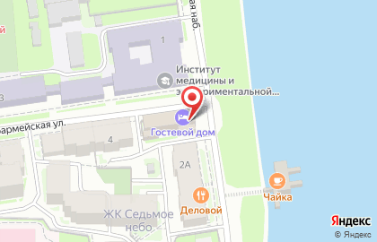 Гостиничный комплекс Гостевой Дом на Красноармейской улице на карте